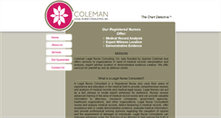 Desktop Screenshot of colemanlnc.com